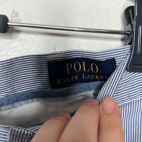 Polo Ralph Lauren bermuda shorts size 36 pinstripes pony - Picture 4 of 7